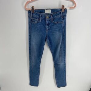 Mcguire Aarons Slim Skylight skinny medium Wash midrise denim Jeans womens 25